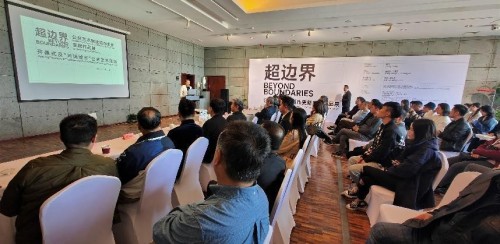 快来看《超边界 · 公共艺术赋能城市更新实践作品展》在青岛雕塑IM电竞 IM电竞平台馆成功开幕(图3)